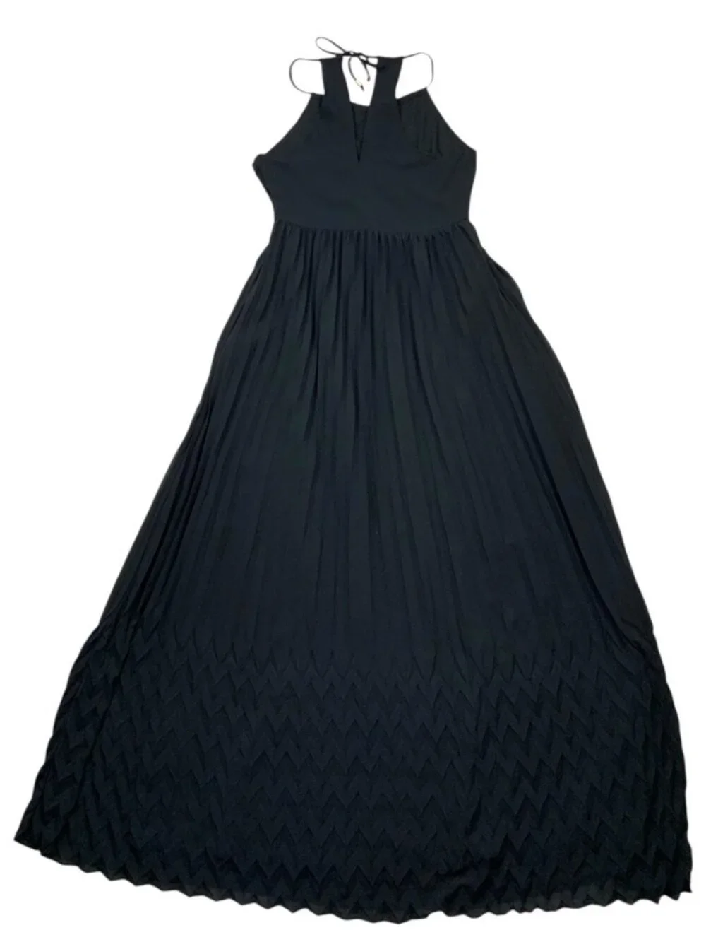 Abercrombie and Fitch Maxi Dress XS Black Halter Sleeveless